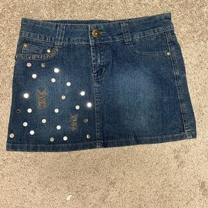 Jean skirt
